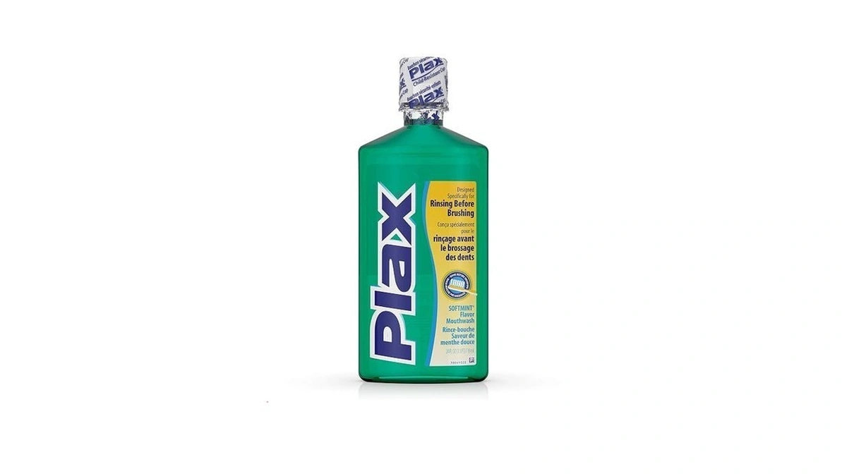 Plax Advanced Prebrushing Dental Rinse, Soft Mint, 24 Ounce