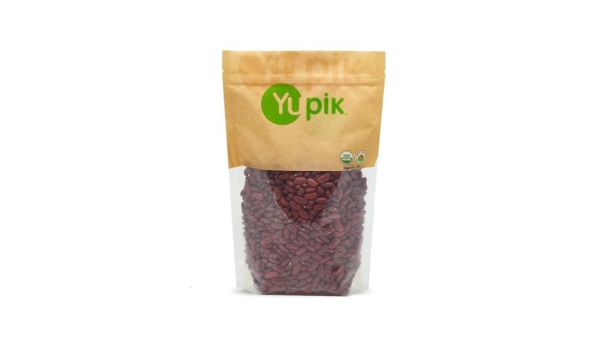 Yupik Organic Dark Red Kidney Beans, 2.2 Lb (35.3 Oz),