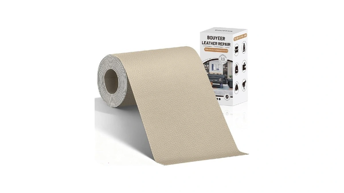 Bouyeer Leather Repair Patch Tape Kit,self Adhesive Leather Repair For