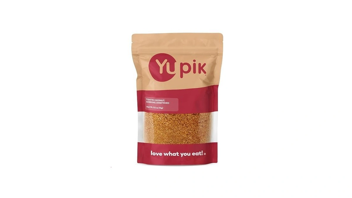 Yupik Toasted Coconut, Shredded, Sweetened, 2.2 Lb (35.2 Oz), Gluten-free,