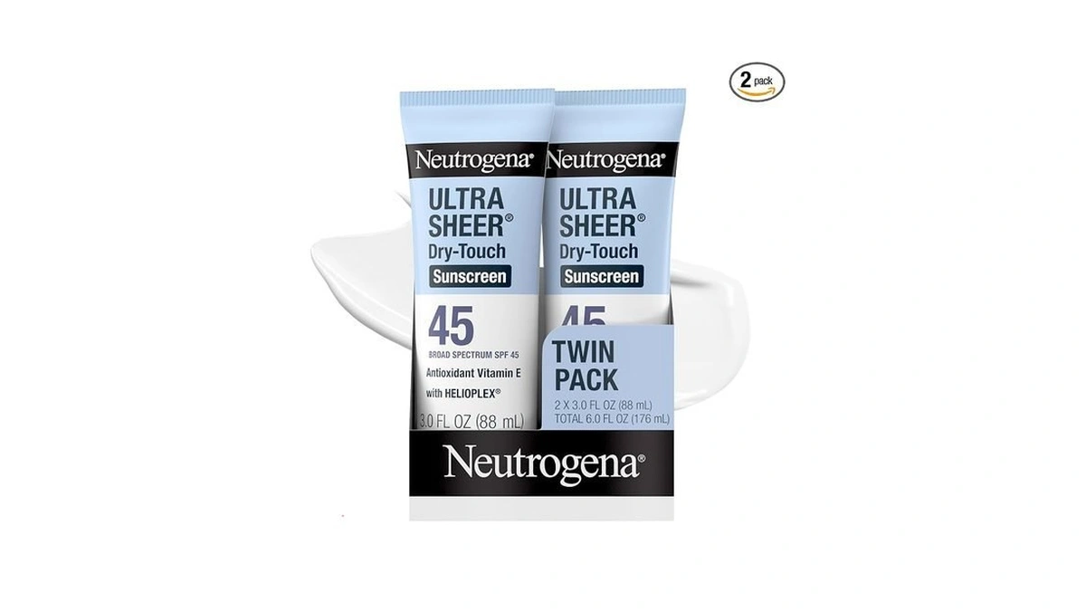 Neutrogena Ultra Sheer Dry Touch Sunscreen Lotion Spf 45 Broad