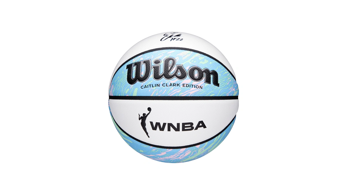 Wilson Caitlin Clark X Wnba Oasis Basketball - Multicolored/white, Size