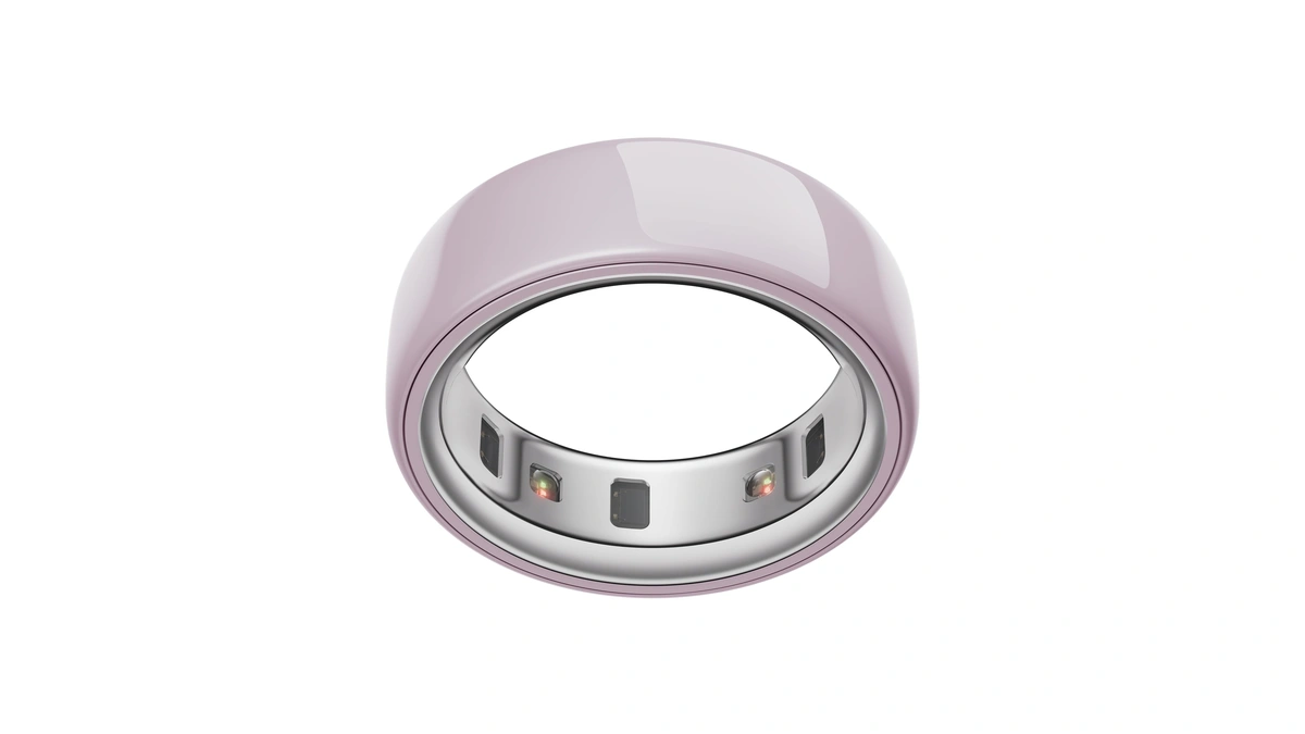 Oura Ring 4 - Ceramic Petal - Size 7 -