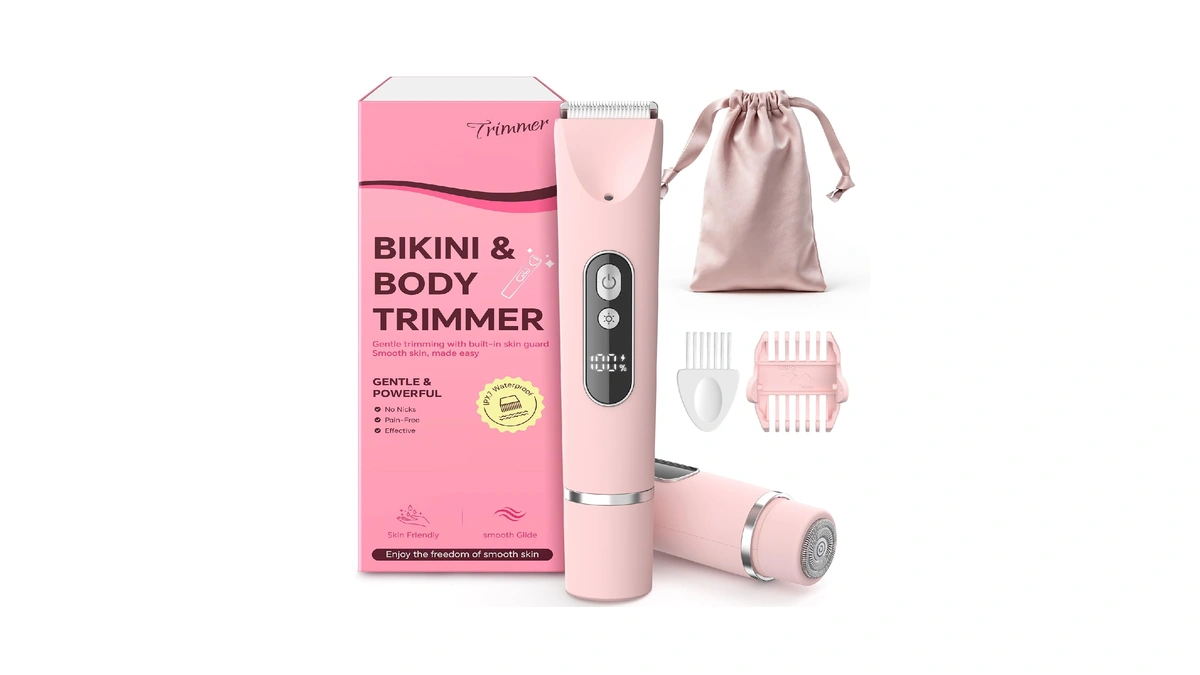 Coolhair Bikini Trimmer For Women,smooth Electric Razor For Sensitive Skin,