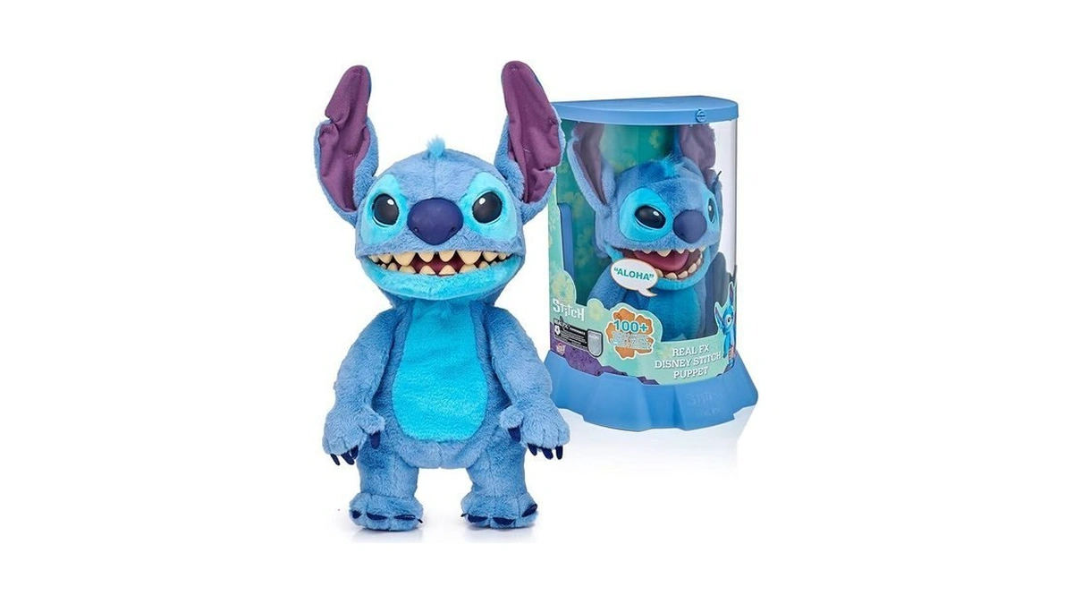 Wow! Stuff Disney Stitch Puppetronic By Realfx | Looks, Feels