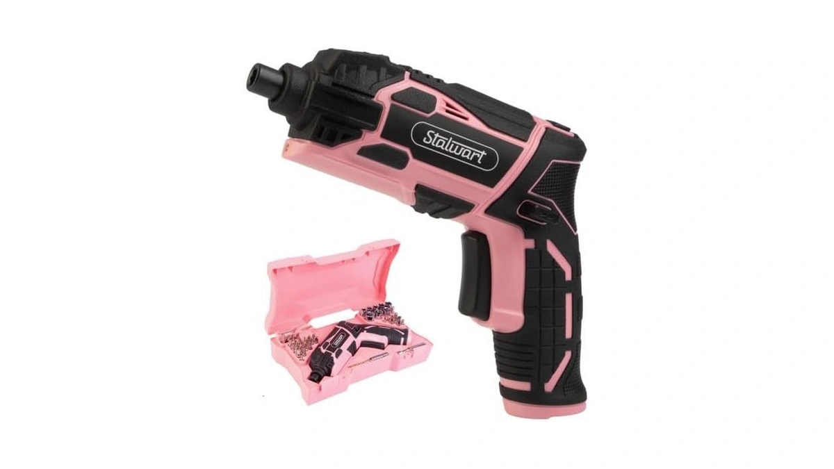 Electric Screwdriver Cordless Drill With Battery And Charger - 45-piece