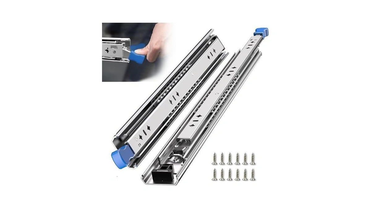 Slideway 260 Lbs Heavy Duty Locking Drawer Slides 1 Pair