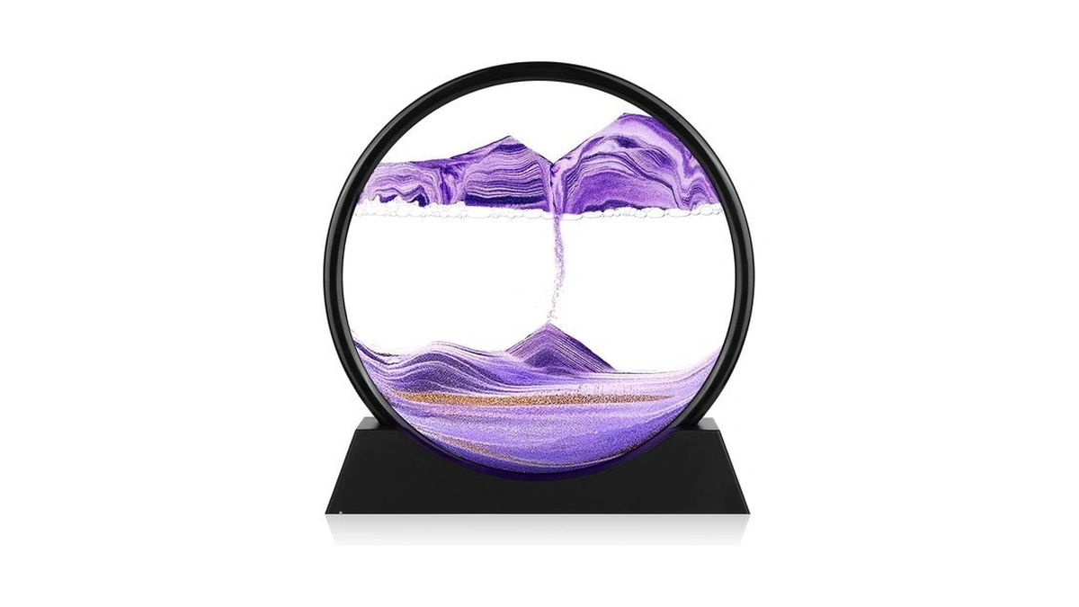 Herecanli Moving Sand Art Picture - 3d Quicksand Painting Decor