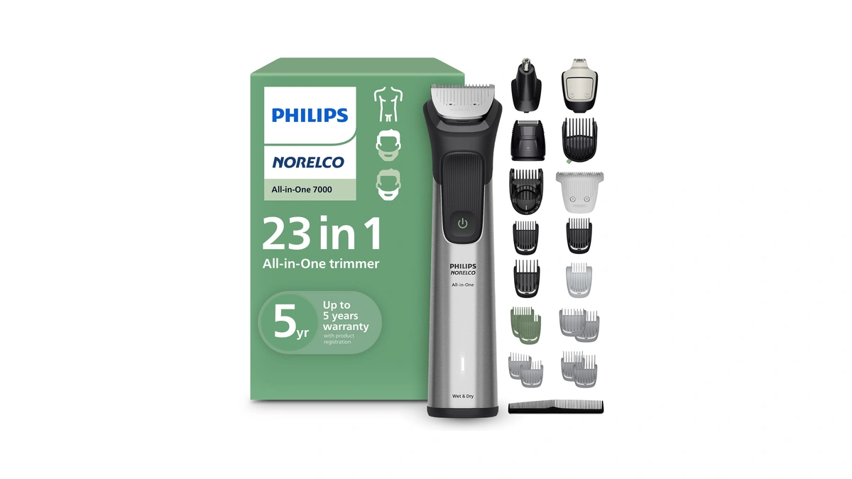 Norelco Philips All-in-one Series 7000 23-piece Trimmer - Electric Shaver