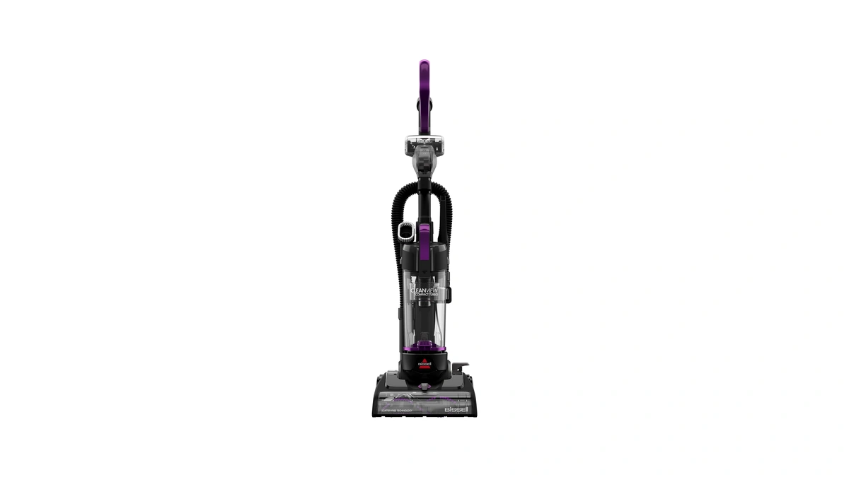 Bissell Cleanview Compact Turbo Upright Vacuum With Quick Release Wand,