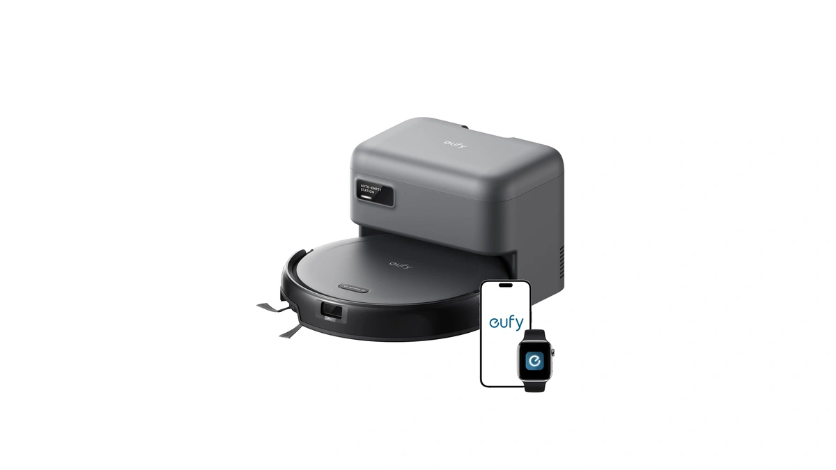 Eufy C10 Robot Vacuum Self Emptying, 8 Weeks Hands Free,