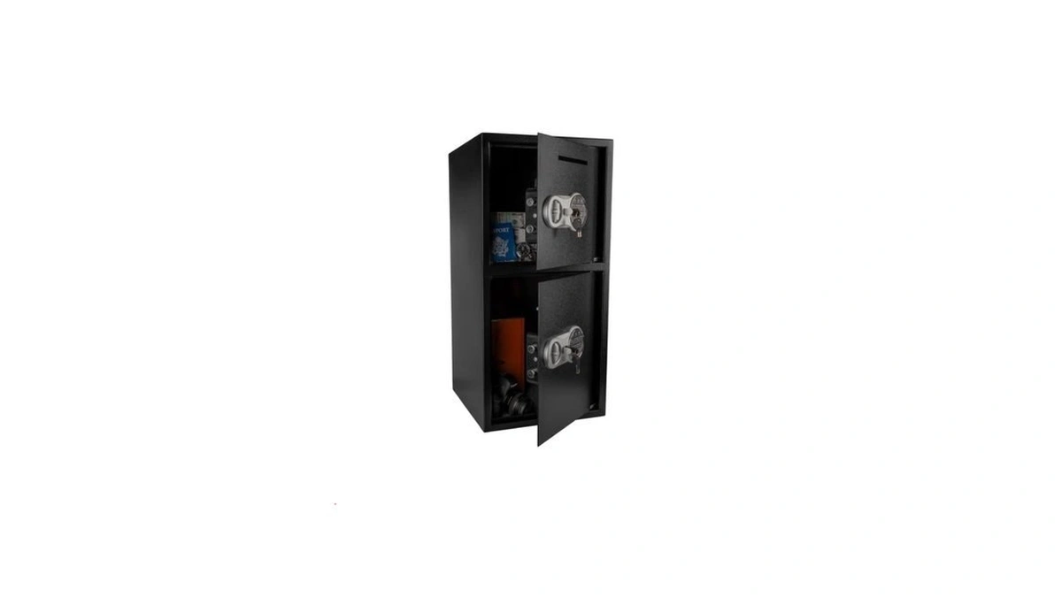Electronic Safe Deposit Box - Drop Safe With Digital Keypad