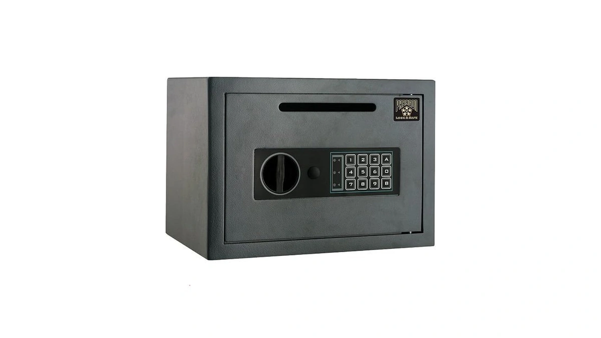 Electronic Safe Deposit Box - Drop Safe With Digital Keypad