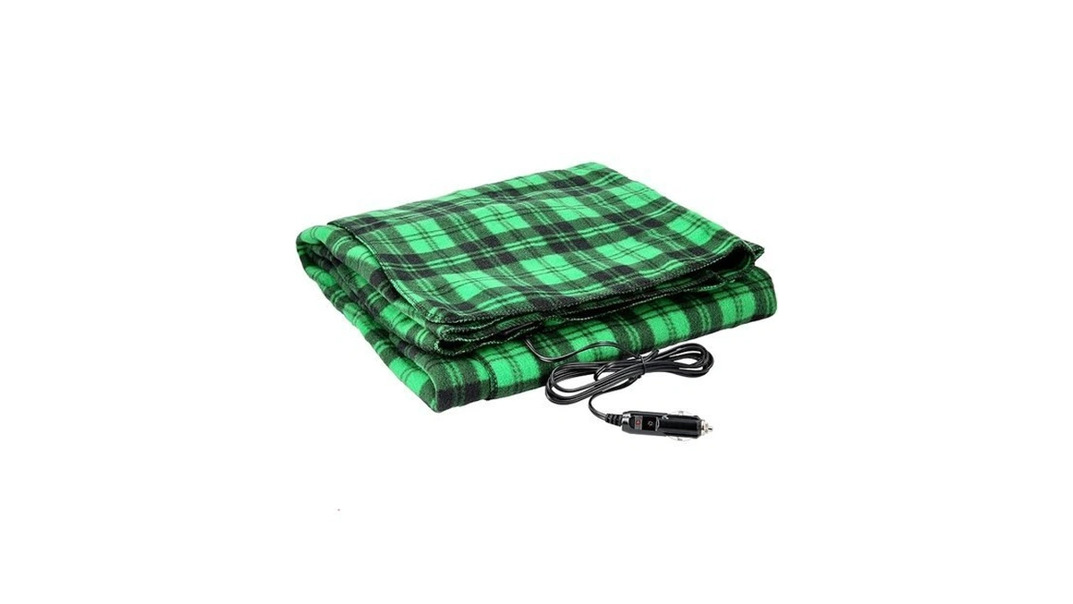 Heated Car Blanket - 12v Electric Travel Blanket For Car,