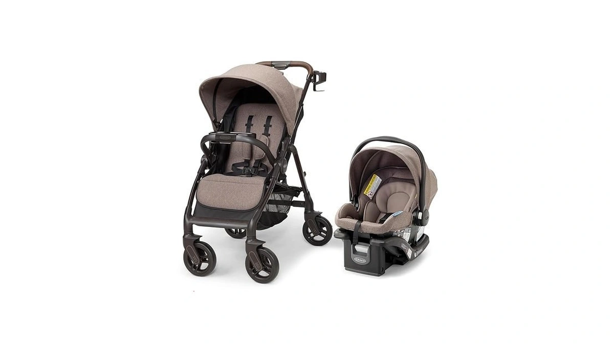 Graco Merge Travel System - Swivel Wheel Baby Stroller Car