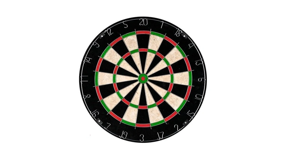 Bristle Dart Board – Tournament Sized Indoor Hanging Number Target