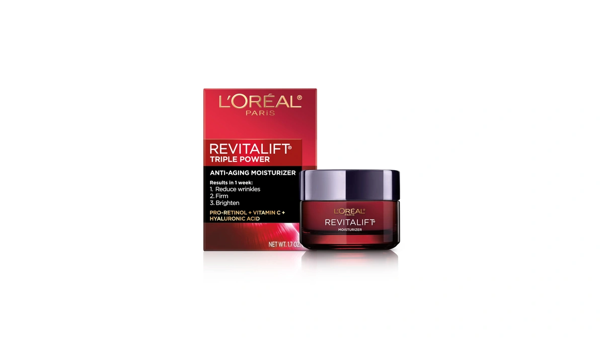 L'oreal Paris Revitalift Triple Power Anti-aging Face Moisturizer, Pro Retinol,