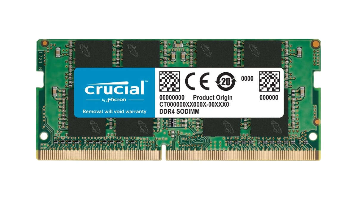 Crucial 16gb Ddr4 Ram, 3200mhz Cl22 (or 2933mhz Or 2666mhz)
