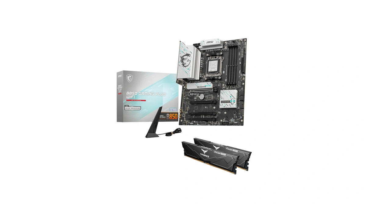 Msi B850 Gaming Plus Wifi Motherboard,atx-supports Amd Ryzen 9000-7000 Processors,am5-ddr5