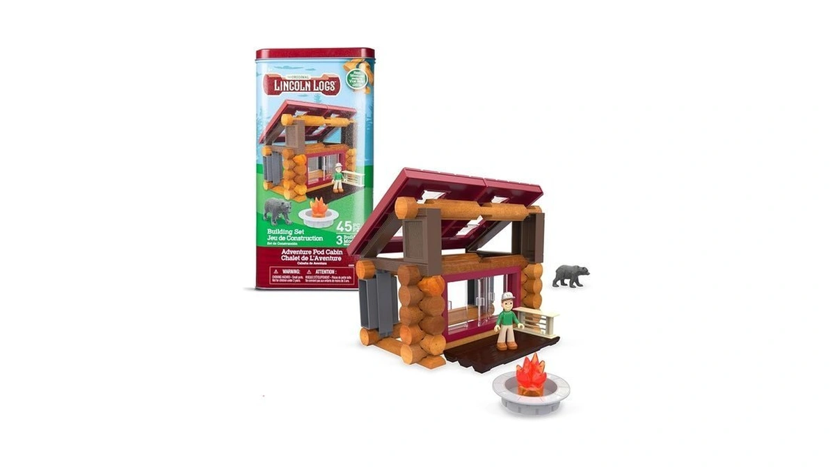 Lincoln Logs Adventure Pod Cabin