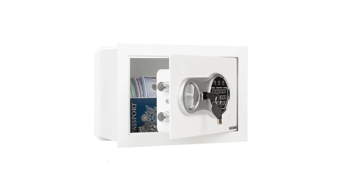Wall Safe - Digital Safety Box With Passcode For Quick