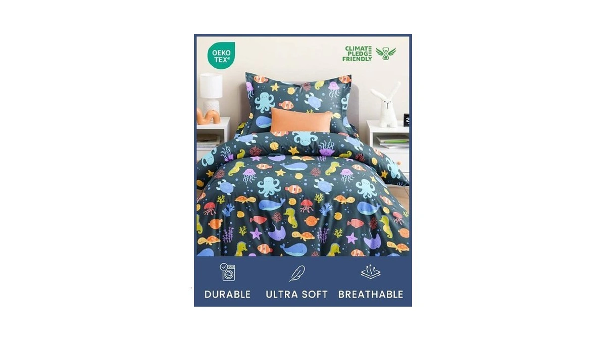 Kids Duvet Cover Set Twin/twin Xl Size - 2 Piece
