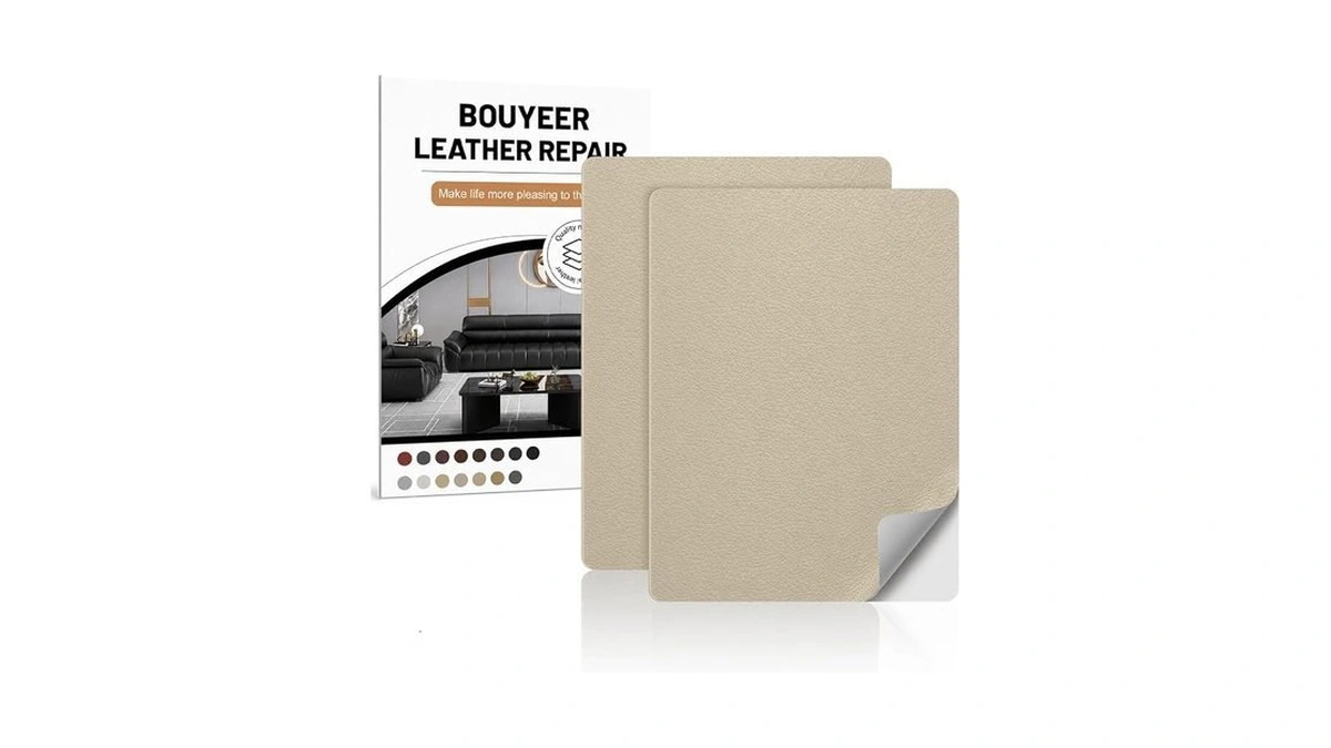 Bouyeer Leather Repair Patch Tape Kit,self Adhesive Leather Repair For