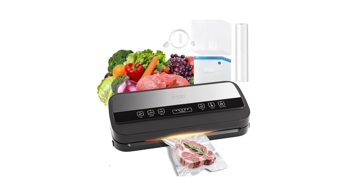 Vacuum Sealer Machine, 95kpa Vacuum Sealer For Food With Bags