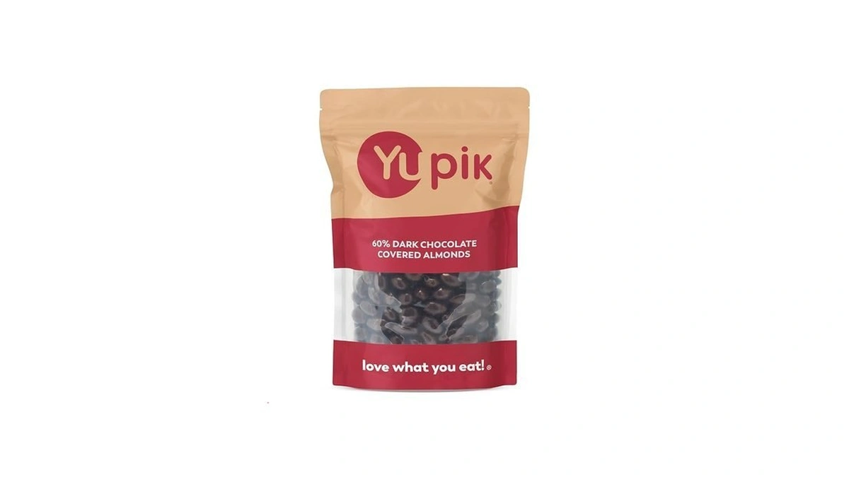 Yupik 60% Dark Chocolate Covered Almonds, 2.2 Lb (35.2 Oz),