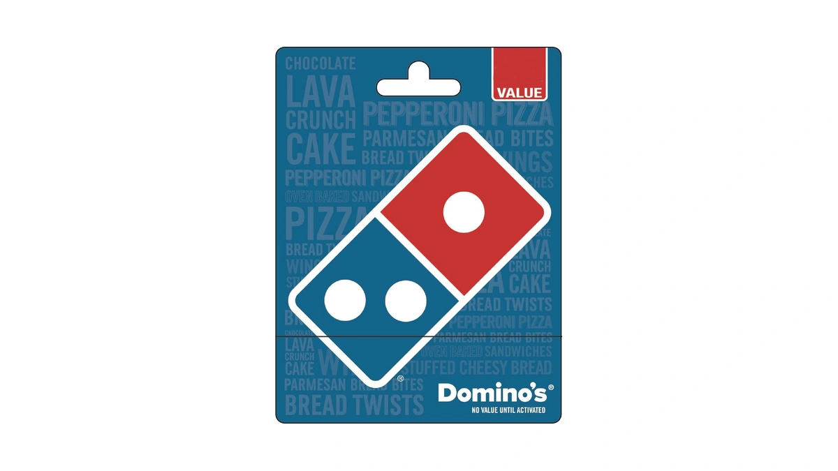 Domino's Pizza Physical Gift Card - $50