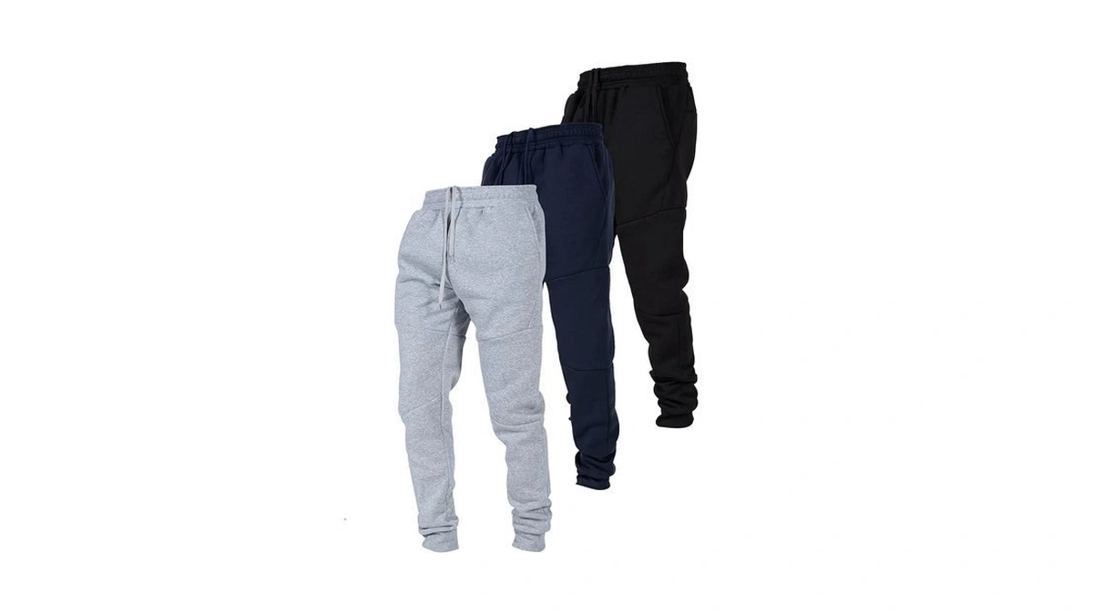 Ultra Performance 3 Pack Fleece Active Tech Joggers For Men,