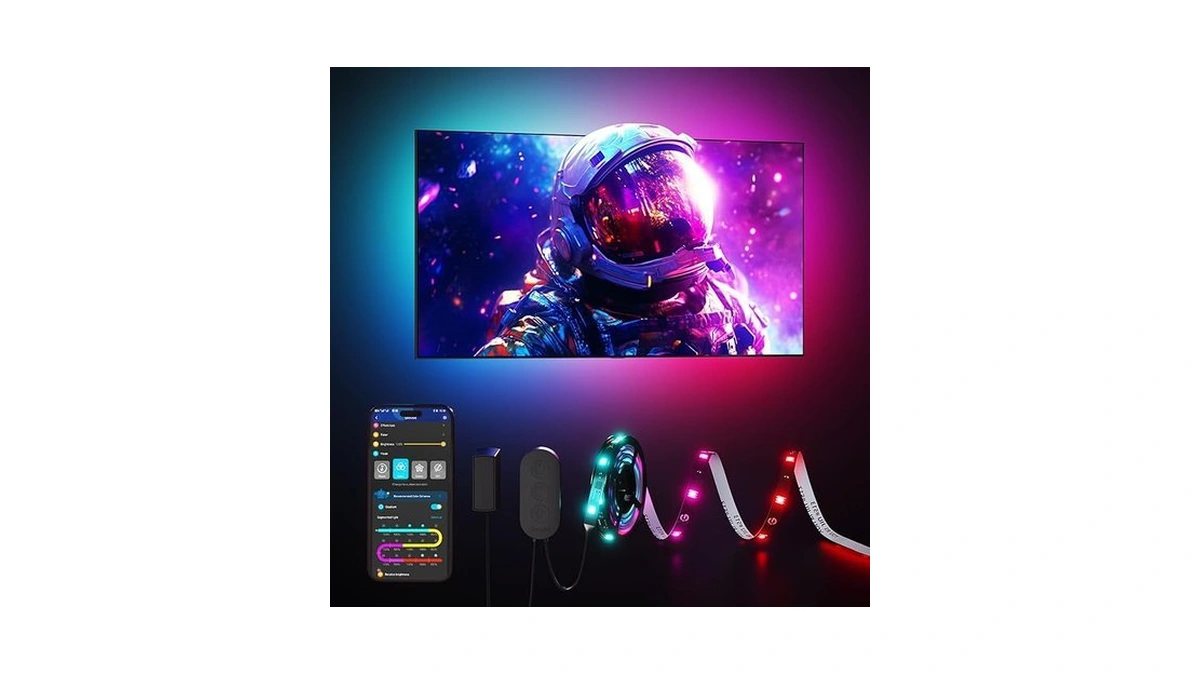 Govee Tv Led Backlight Strip, Rgbic Smart Led Backlight For