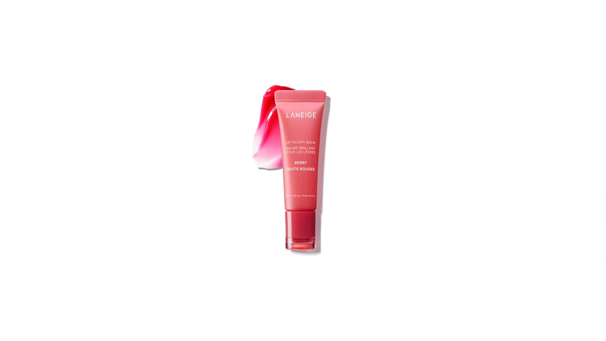 Laneige Lip Glowy Balm: Sheer Tinted Lip Treatment Balm Tube