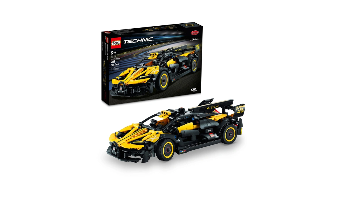 Lego Technic Bugatti Bolide Racing Car Building Set - Model