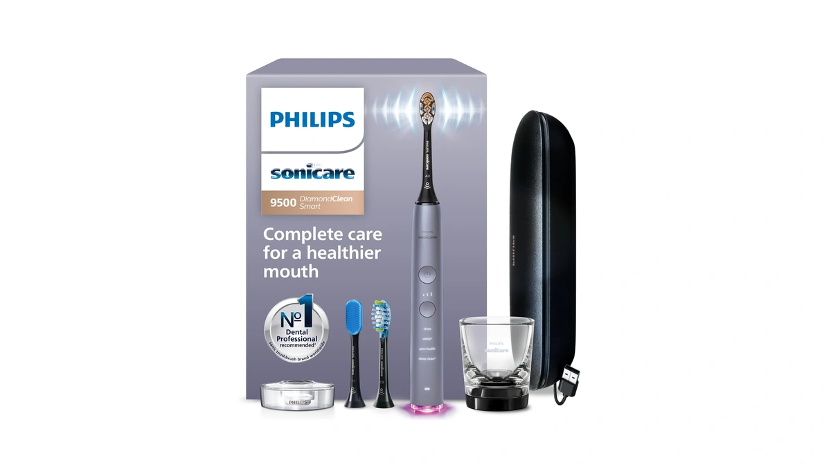 Philips Sonicare Diamondclean Smart 9500 Electric Toothbrush - Sonic Toothbrush
