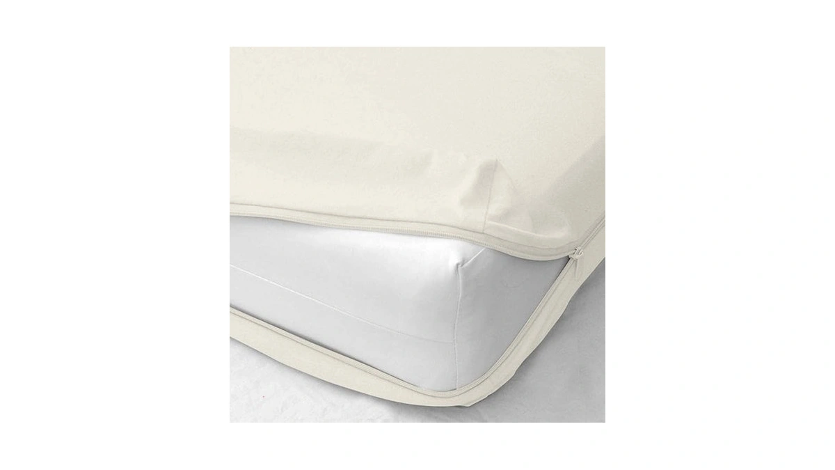 Zipper Fitted Sheet - King Size, 8 Inch Deep Pocket,