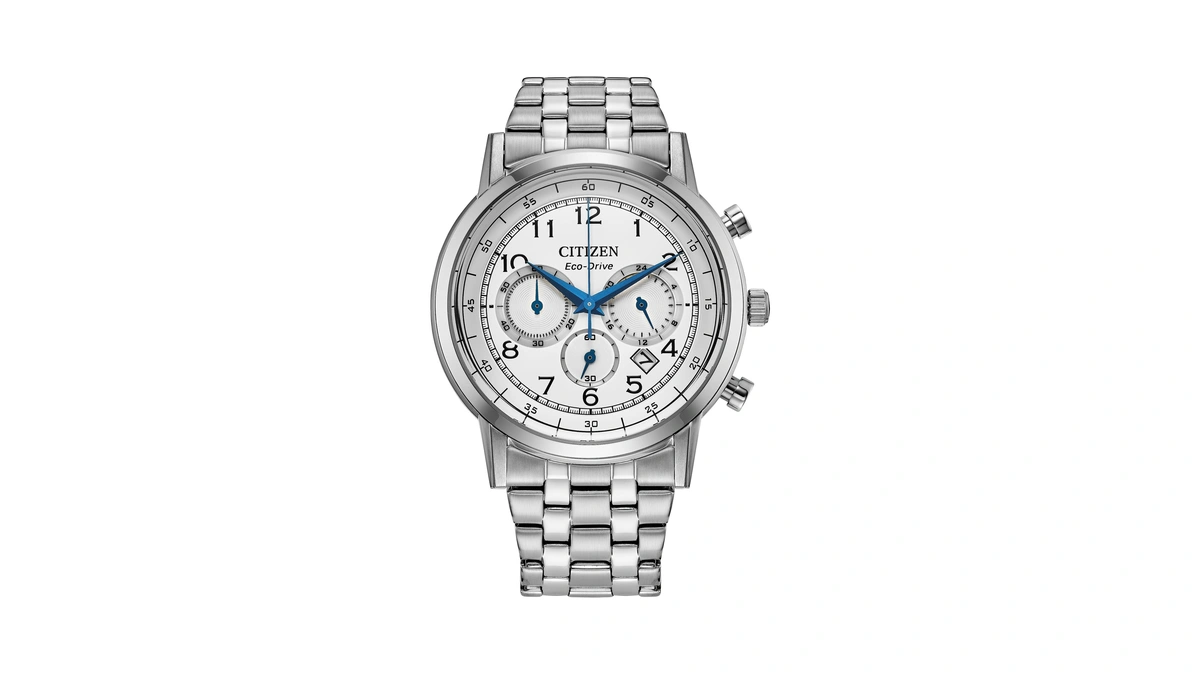Citizen Men's Eco-drive Dress Classic Watch, Silver-tone Stainless Steel Bracelet,