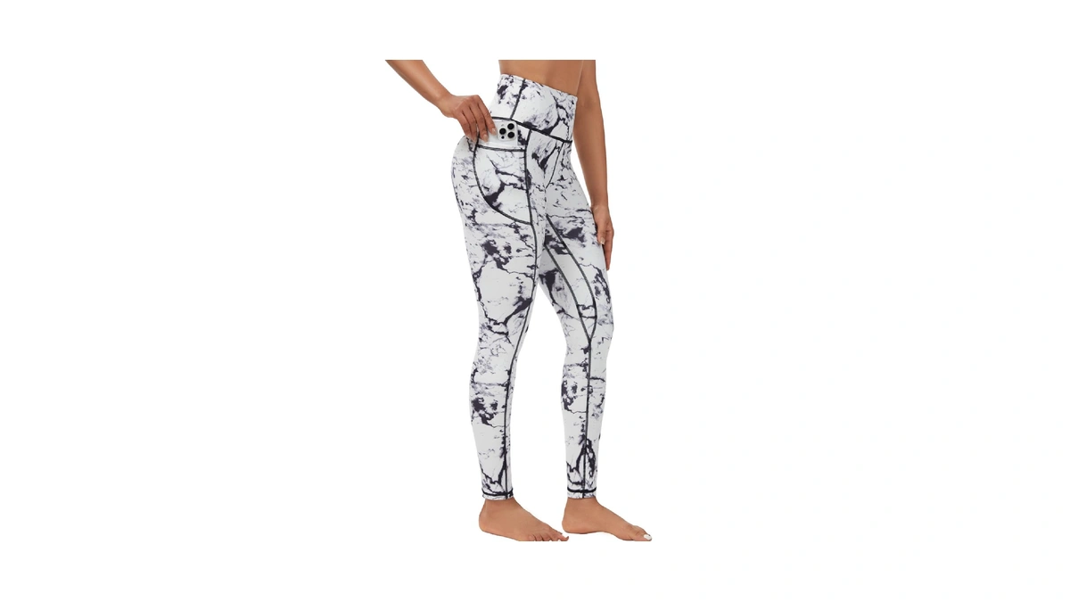 Ccko High Waisted Leggings For Women With Pockets, Womens Yoga