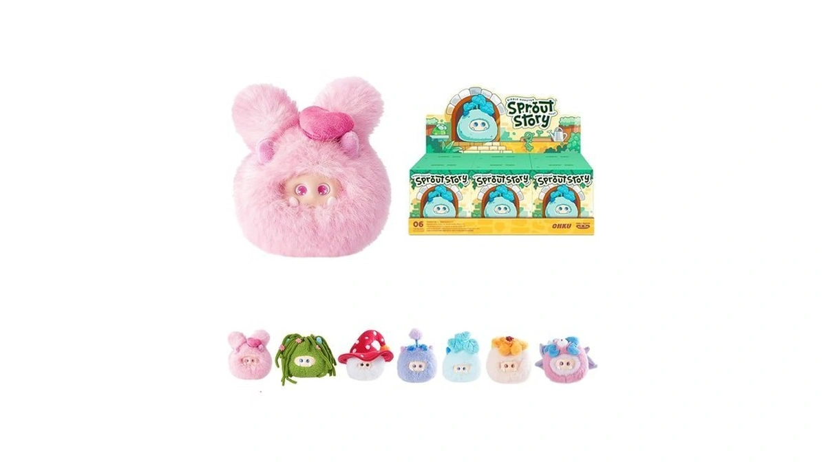 Ohku Giggle Monster Sprout Story Series Plush Blind Box Random