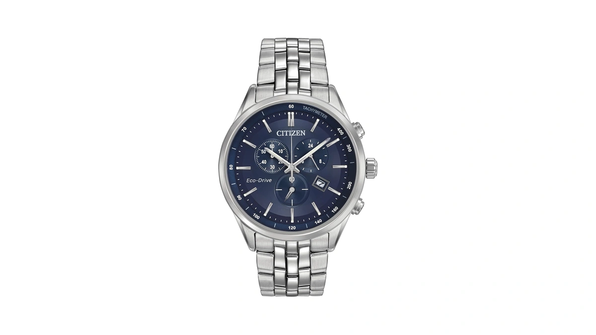 Citizen Men's Classic Corso Eco-drive Watch, Chronograph, 12/24 Hour Time,