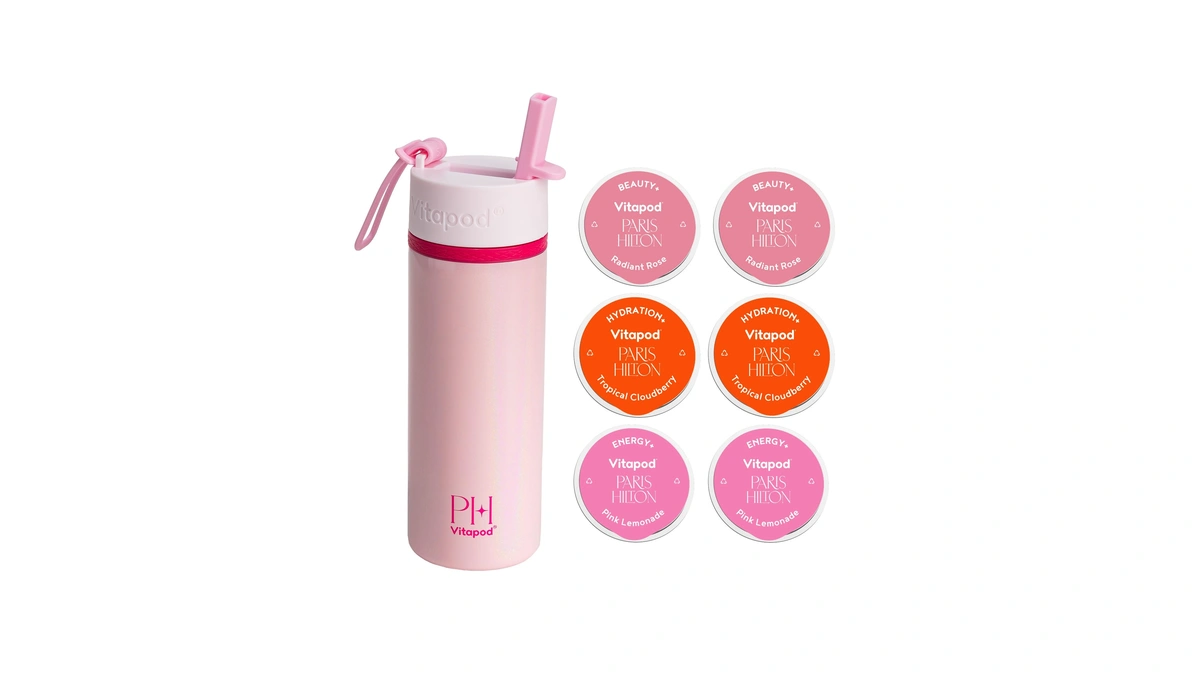 Vitapod Paris Hilton X Daily Wellness System - 22oz Pearlescent