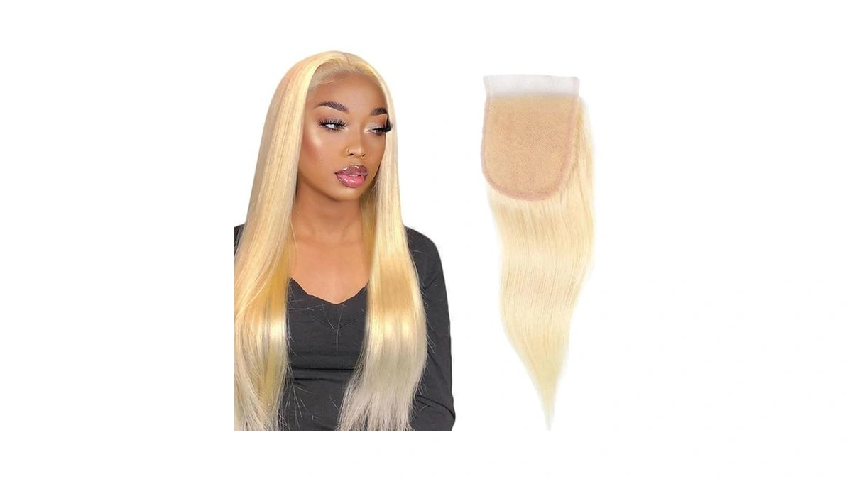 #613 Blonde Lace Closure 4x4 Hdtransparent Lace Front 30 Inch