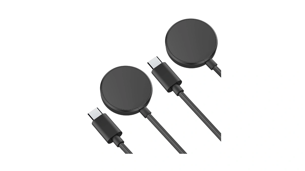 Clolasa 2 Pack For Samsung Galaxy Watch Charger Compatible With