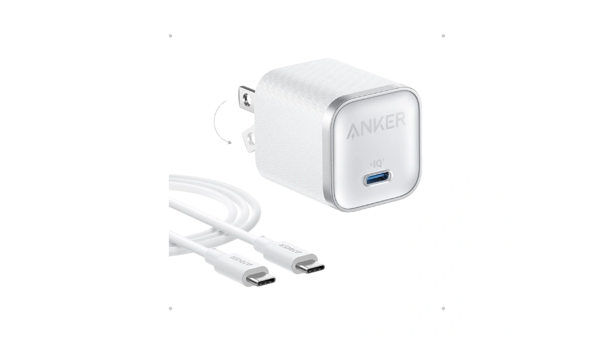 Anker Iphone Charger Fast Charging, 45w Type C Charger With