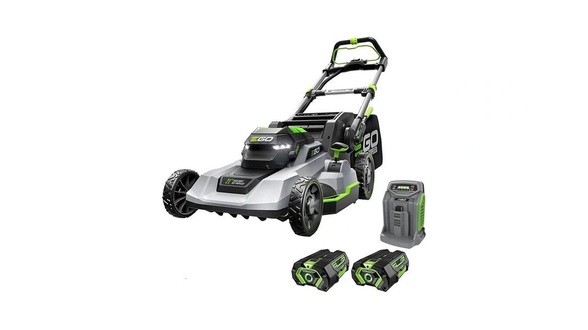 Ego Power+ Electric Lawn Mower, Self-propelled Cordless With Touch Drive,