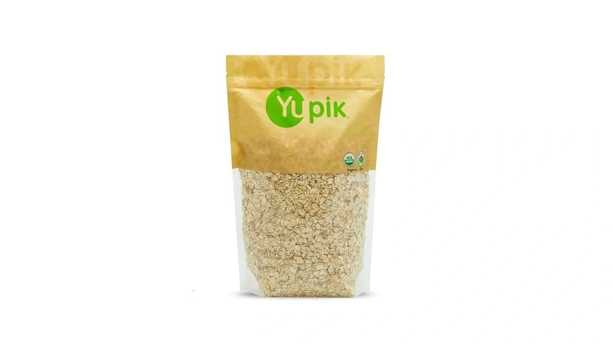 Yupik Organic Regular Rolled Oats, Gluten-free, 2.2 Lb (35.2 Oz),