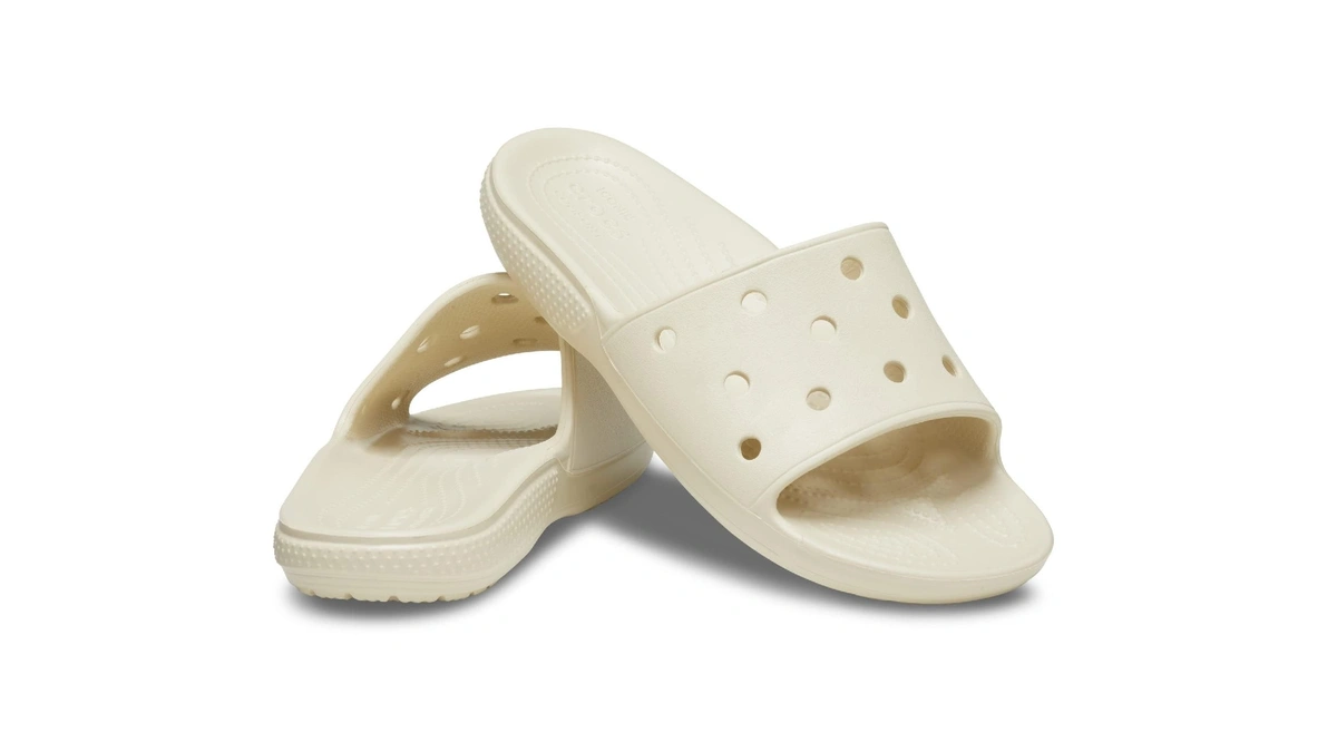 Crocs Classic Slide Bone Men's 10, Women's 12 Medium