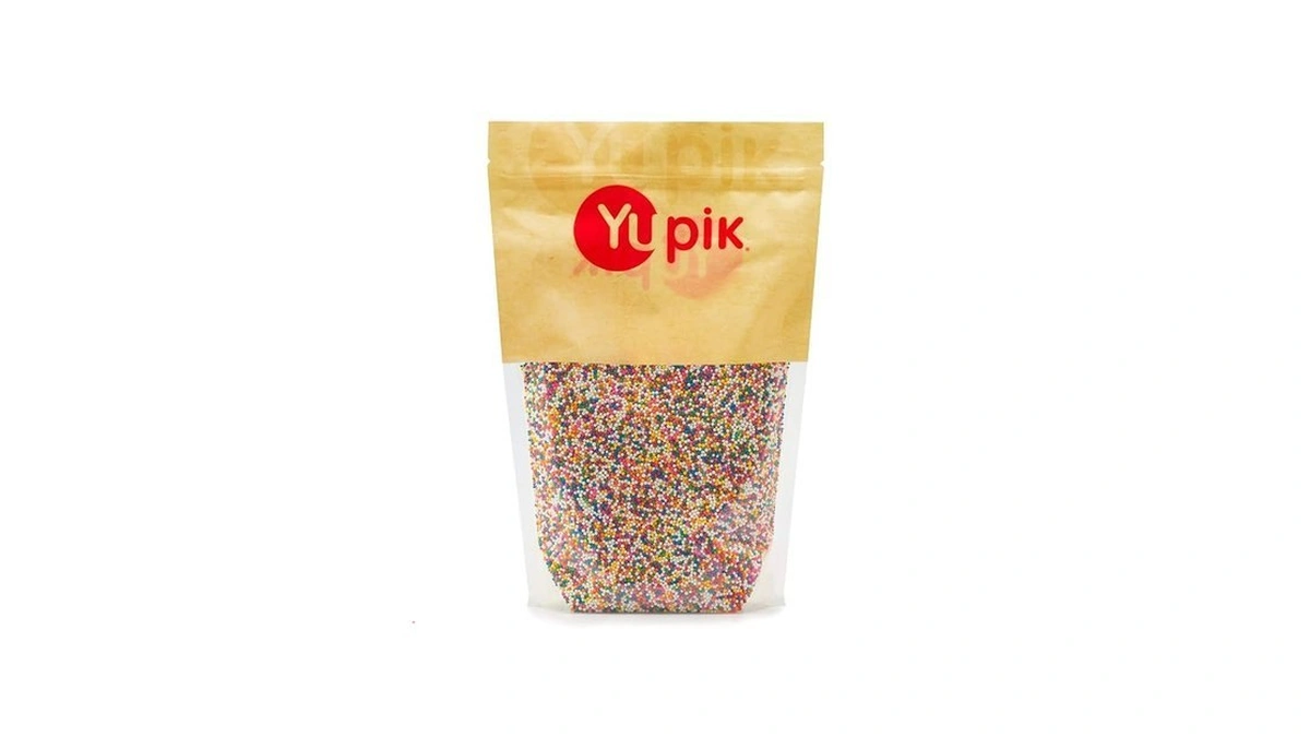 Yupik Birthday Cake Sprinkles, 2.2 Lb (35.2 Oz), Rainbow Nonpareil