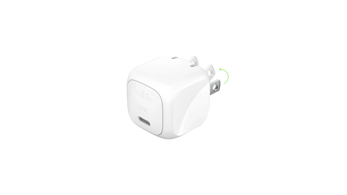 Belkin Compact Charger Block 20w, Usb-c Fast Charging - Apple