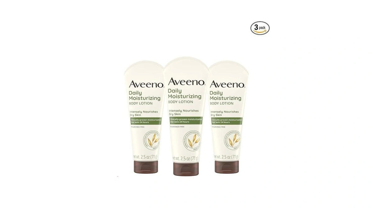 Aveeno Daily Moisturizing Body Lotion, Gentle Lotion Nourishes Dry Skin